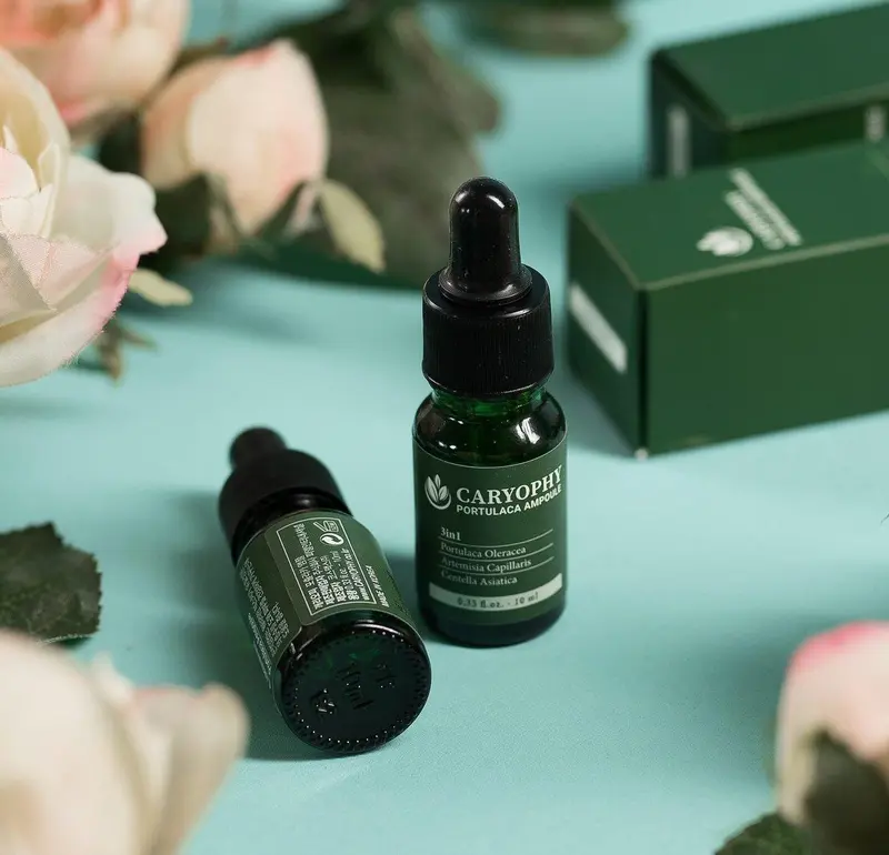 (Tặng 1 Mask Caryophy) Serum Caryophy Portulaca Ampoule 3in1 30ml 3
