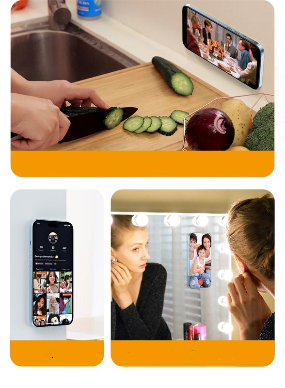 Product Introduction of COD   Magnetic Ring Holder For iPhone 14 13 12  Magnet Wall Mobile Phone Holder Magnetic Car Phone Stand Accessories Mount 13