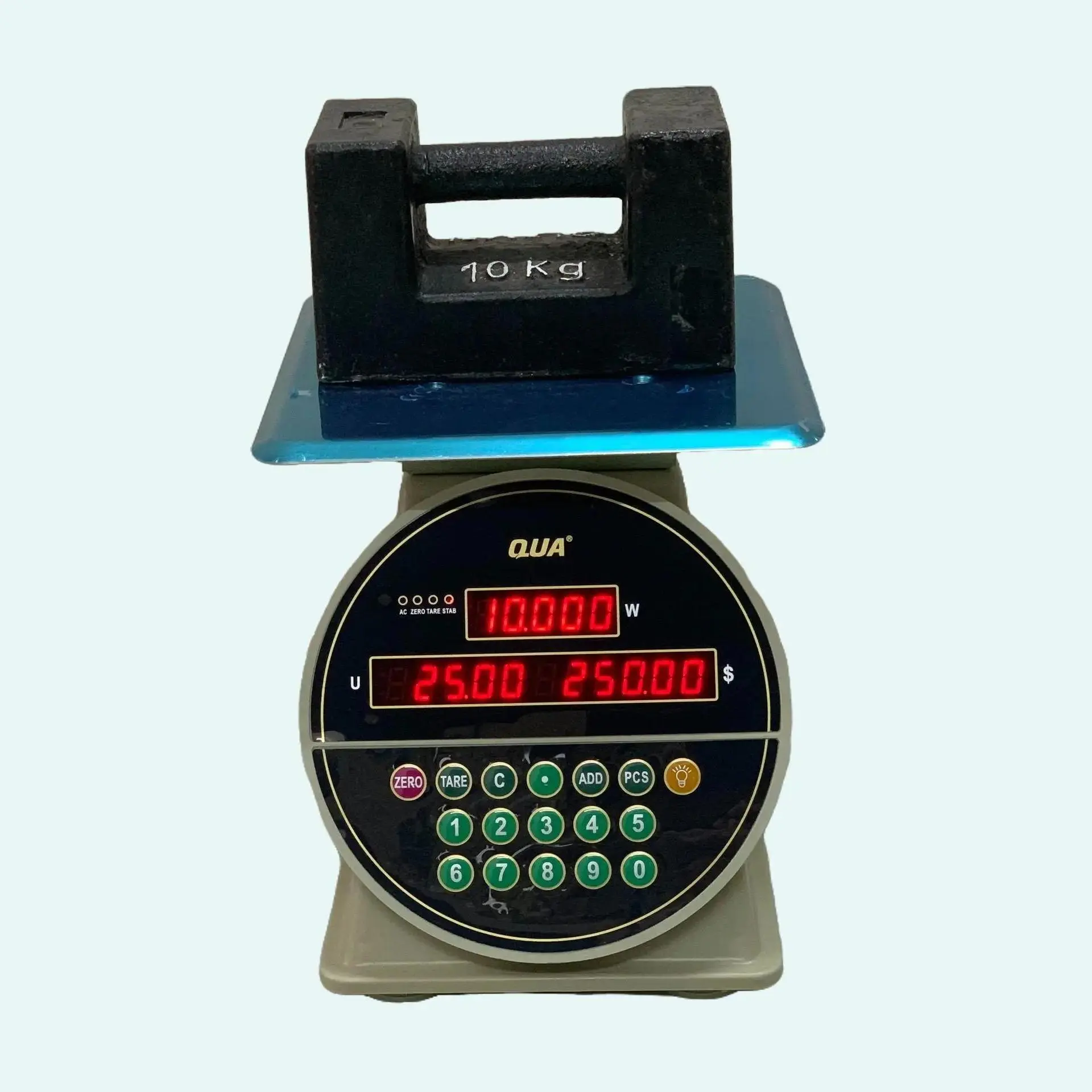 Cân tính tiền QUA Q1 - Mức cân điện tử 30Kg, 40Kg, 60Kg