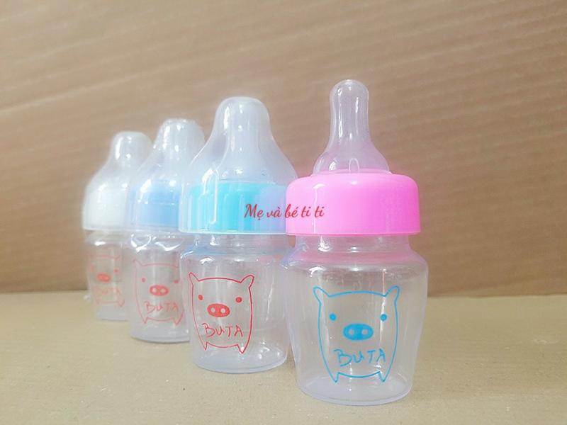 Bình bú cho bé sơ sinh 40ml chất liệu nhựa