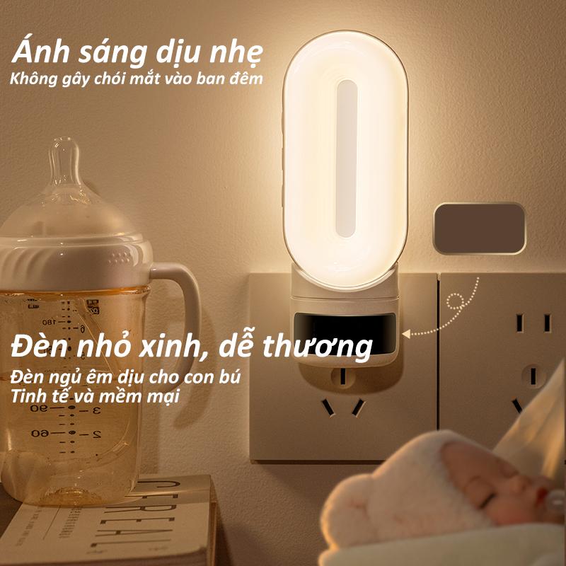 Dèn ngủ cho bé sơ sinh dèn led decor phòng Ánh sáng dịu nhẹ  Không gây chói mắt vào ban đêm đèn decor phòng Mang đến không khí ấm áp Tạo ra không gian lãng mạ