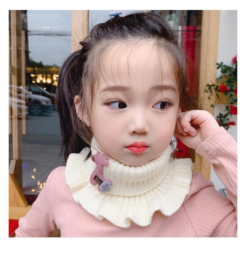 Product Introduction of Khăn Quàng quàng cổ cho trẻ em, cho bé và nữ, mùa thu và mùa đông, phong cách Hàn Quốc, dày và Dệt kim, len, che Cổ kho báu của phụ nữ, ấm áp, thích hợp cho bé gái 15