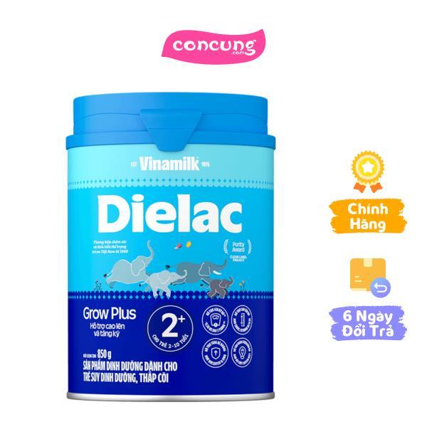 Sữa bột Dielac Grow Plus 2+, 2-10 tuổi, 850g