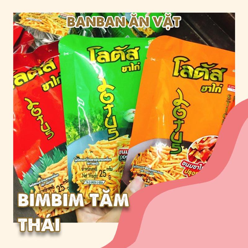 Snack bimbim bánh tăm que cọng Thái Lan Dorkbua