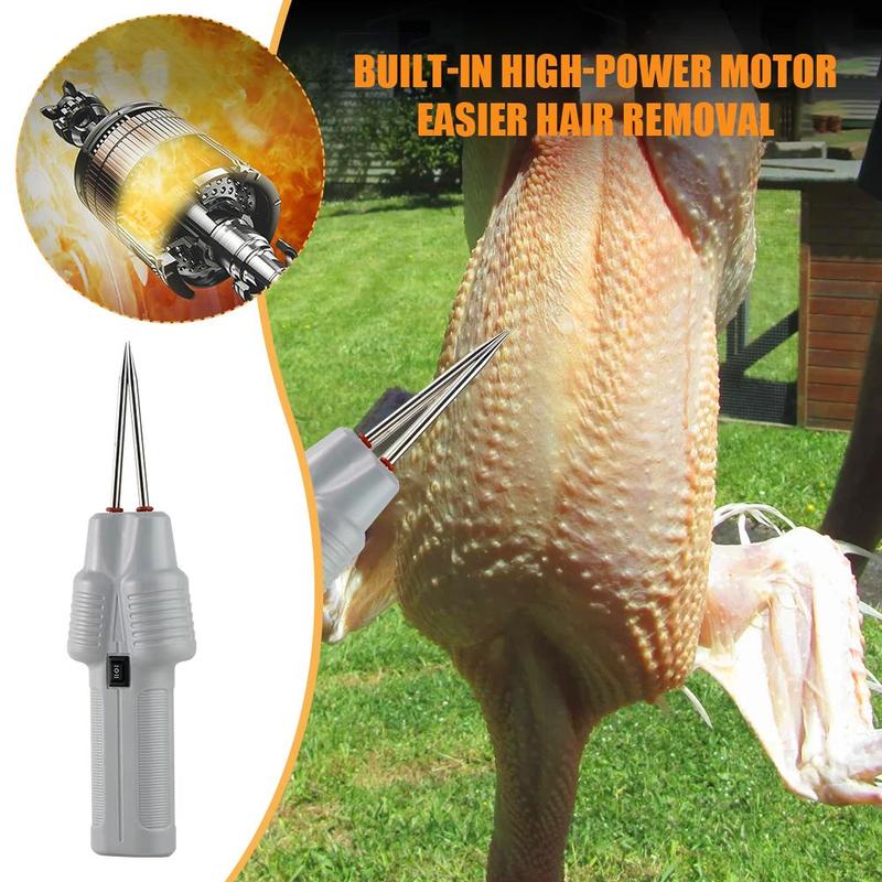 Product Introduction of Hair Removal Tool For Chicken, Duck And Goose Feathers, Electric Handheld Poultry Tweezers, Pig Hair Clips, Hair Removal Tools 24