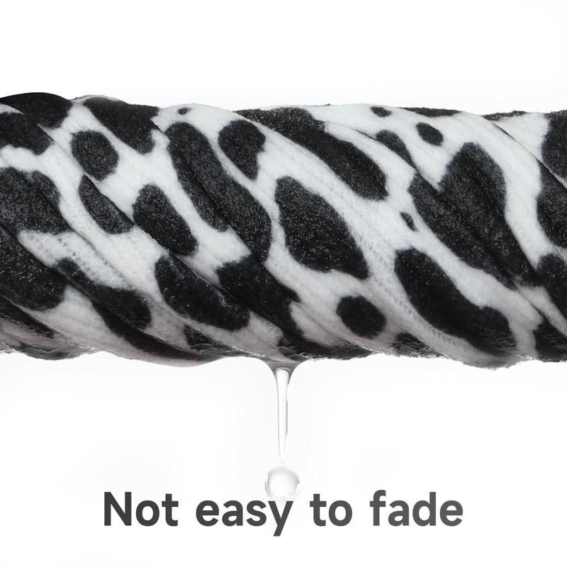 Leopard Print Knitted Cold Weather Ear Protection Ski Balaclava, 2 Counts Warm Knitted Cold Hat, Sports & Outdoor Clothes Accessories for Men & Women 5