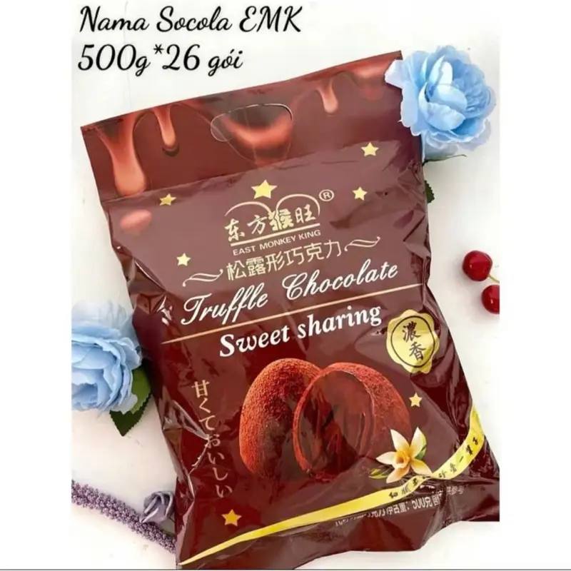 Combo 500gram Socola Tươi EAST MONKEY KING  Socola Món Quà Ăn Vặt , Siêu Ngon , Cực Nghiền cho Các Tín Đồ Thích Chocolate