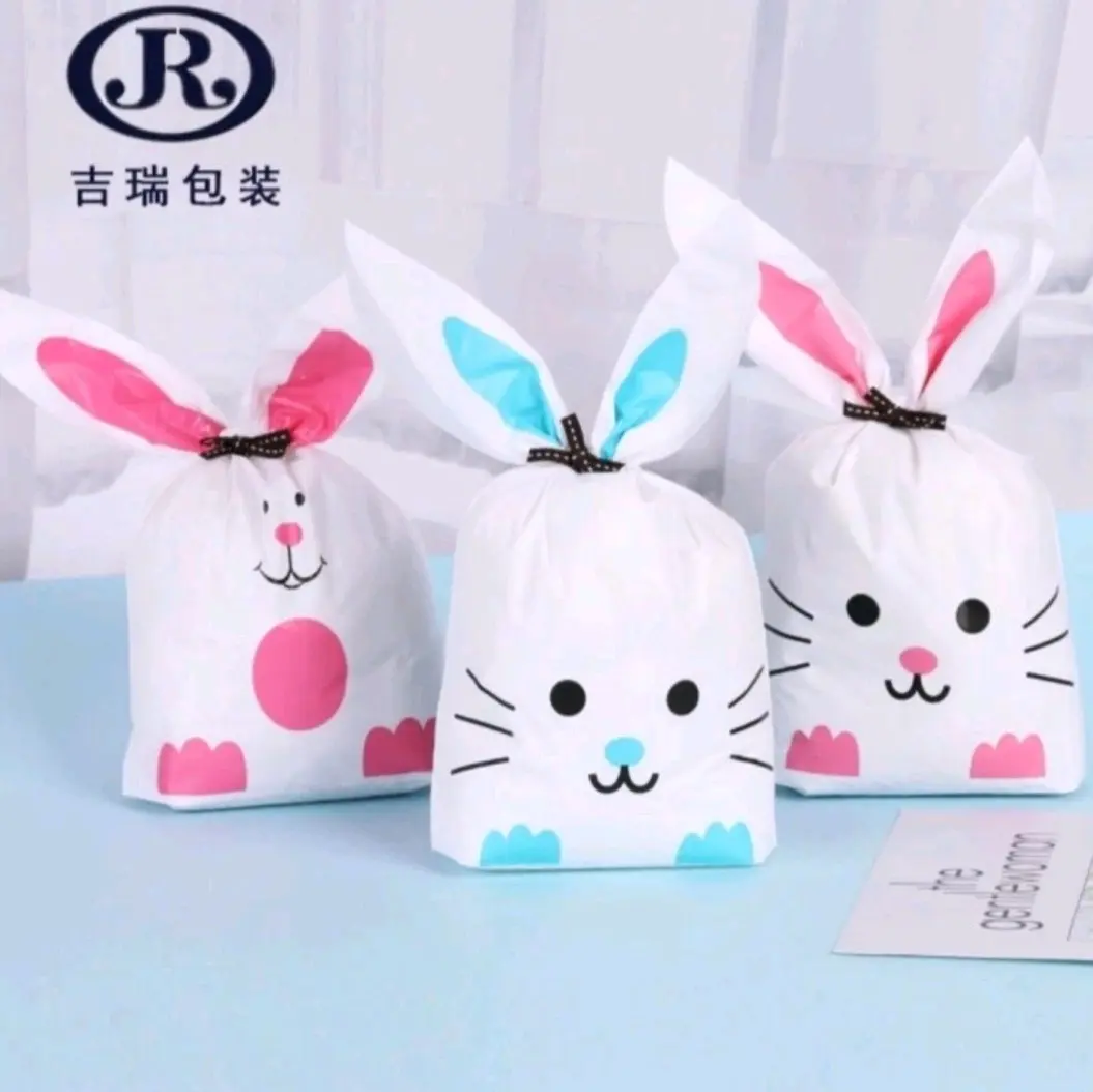 10 pcs Plastik model kelinci size L untuk souvenir snack