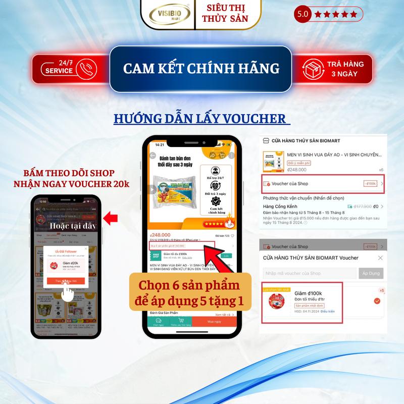 VUA ĐÁY AO - MEN VI SINH XỬ LÝ ĐÁY AO, GIẢI QUYẾT CÁC VẤN ĐỀ GÂY Ô NHIỂM ĐÁY AO, XỬ LÝ BÙN ĐEN THỐI ĐÁY CHO AO NUÔI TÔM CÁ 2