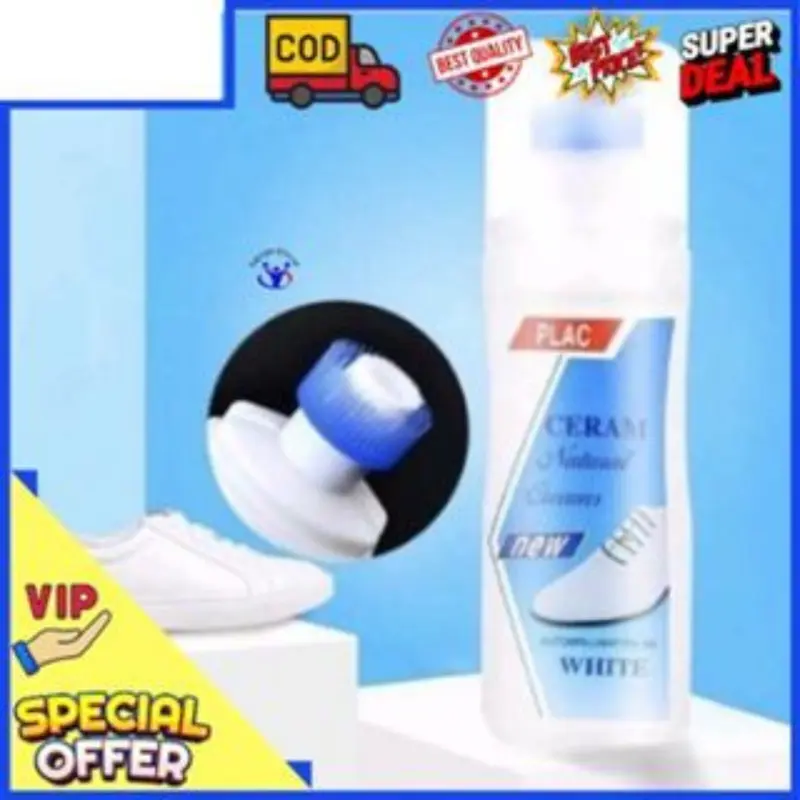Semir Putih untuk Sepatu Spatu / Cairan Pemutih Sepatu / Semir Sepatu / Smir Sepatu Spatu / Semir Sepatu Cair / Alat Pembersih Sepatu Shoe Shoes Cleaner Sneaker 8