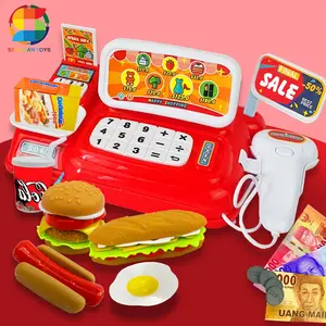 Mainan Anak Mesin Kasir Super Market/ Cash Register Fast Food Toys 21