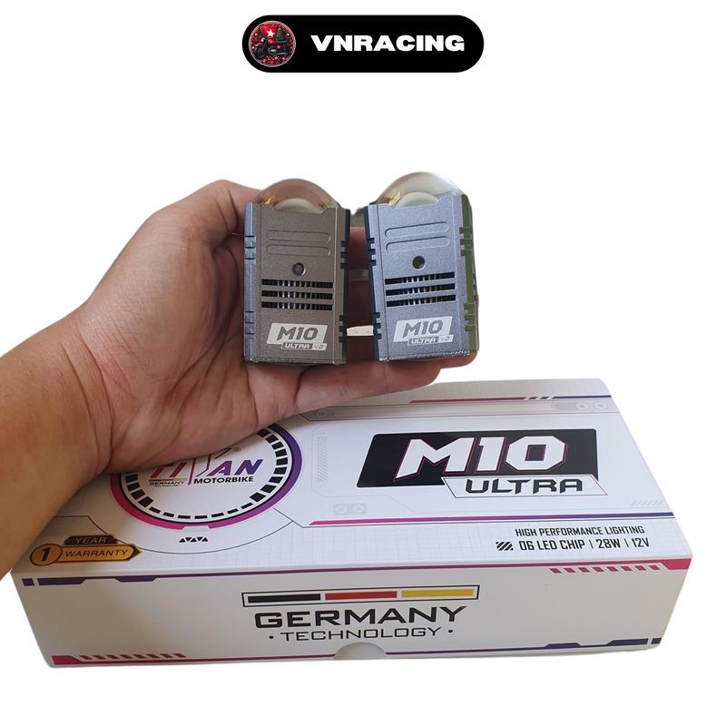 Đèn trợ sáng Titan M10 Ultra V2 2025 công suất 28W chống nước IP68 bảo hành 12 tháng