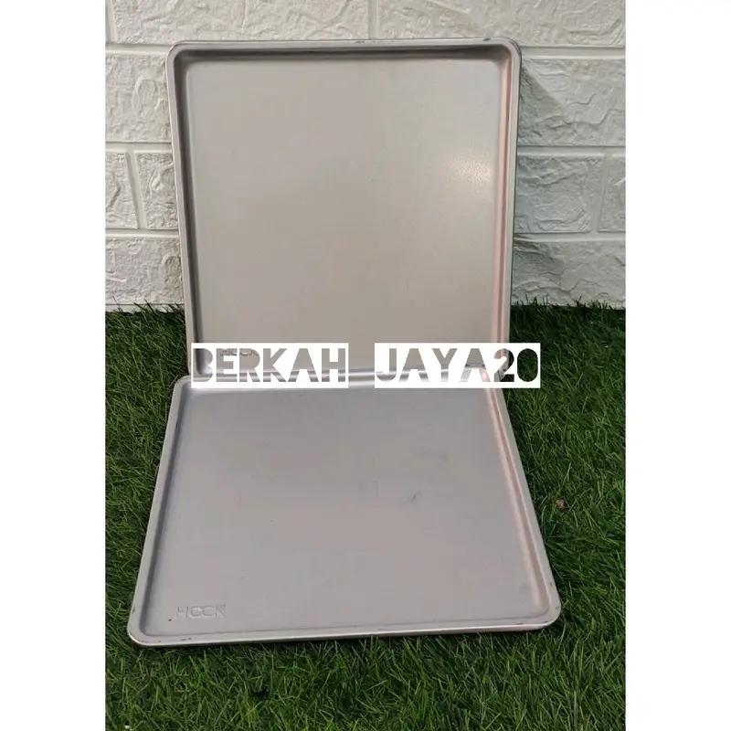 Loyang Hock asli no 4 / loyang kue kering ukuran 27x27cm Aluminium tebal 1