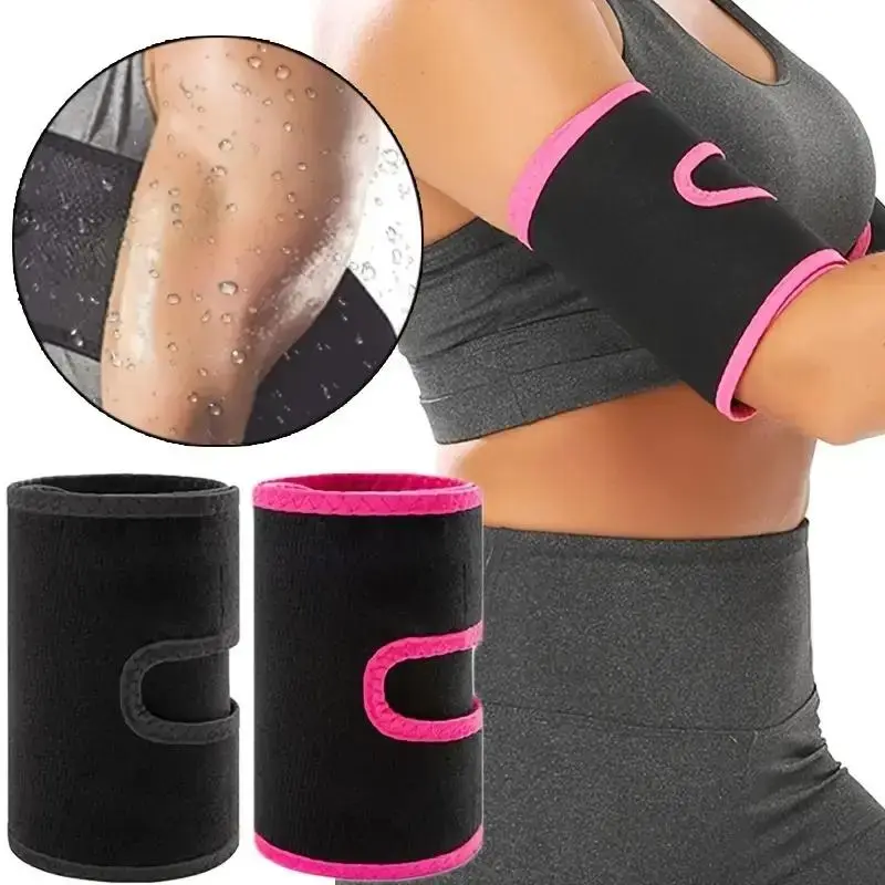 Adjustable Arm Trimmer, 1 Count Sweat Arm Band, Arm Sleeve for Women, Sports Support for Gym Workout Fitness