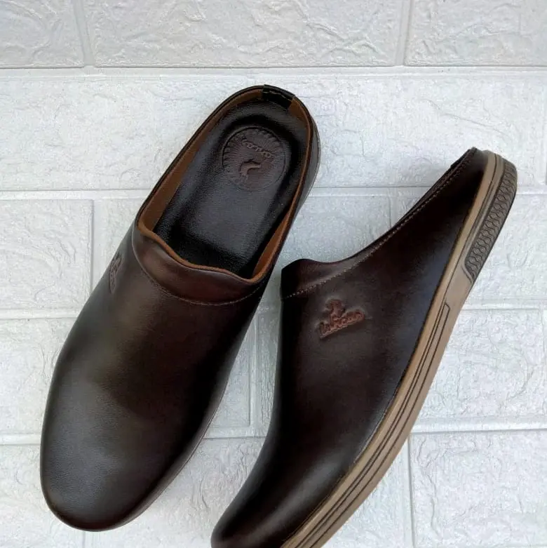 sepatu sandal pria kulit sapi asli terbaru Luar Ruang