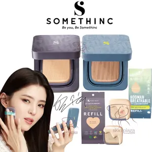 SOMETHINC Hooman | Copy Paste Breathable Mesh Cushion SPF 35 PA++ REFILL FULL UV Cover BPOM Copypaste