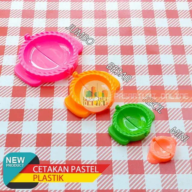 CETAKAN KUE PASTEL / Dumpling Gyoza Mini / Kecil / Besar / Jumbo