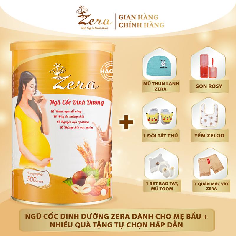 Ngũ Cốc Dinh Dưỡng Zera Dành Cho Mẹ Bầu + Nhiều Quà Tặng Tự Chọn Hấp Dẫn canxi bau