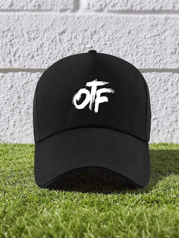 Letter Print Baseball Cap, Casual Outdoor Sports Hat for Men & Women, Adjustable Sun Protection Cap for Daily Wear 0