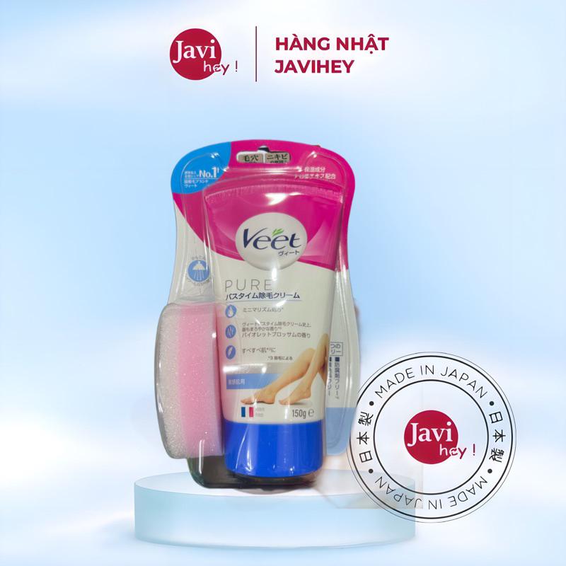  Kem tẩy lông veet 150g Nhật Bản dành cho da nhạy cảm 