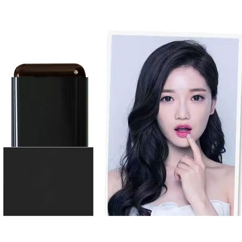 Lược Nhuộm Tóc Không Thấm Nước, Hàng Mới Về, Chống Mồ Hôi, Dễ Sử Dụng, Kem Nhuộm Tóc, Màu Đen, Dán Lược Nhuộm Tóc, Thích Hợp Cho Tóc Xám, Che Phủ Tóc 4