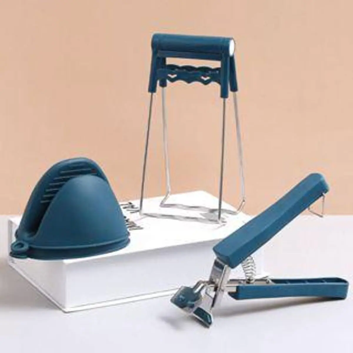 Bộ Dụng Cụ Gắp Đồ Nóng Thông Minh Tiện Lợi Cho Nhà Bếp, Dụng Cụ Kẹp Bát Đĩa, Gắp đồ Nóng