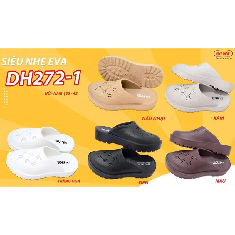 DÉP BÍT NAM NỮ ĐẾ CAO DH272-1 NHIỀU MÀU SIZE 35-42(phom to)