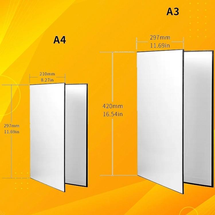 Tấm Hắt Sáng Hỗ Trợ Chụp Ảnh, Tấm Phản Sáng Decor Khổ A3 A4 Phông Nền chụp ảnh gấp gọn di chuyển tiện lợi