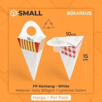 Gambar Box Kentang Goreng Dus French Fries Churros Ayam | FP Kentang White Putih - Cube dari Box Are Us Kota Bandung 1 Tokopedia