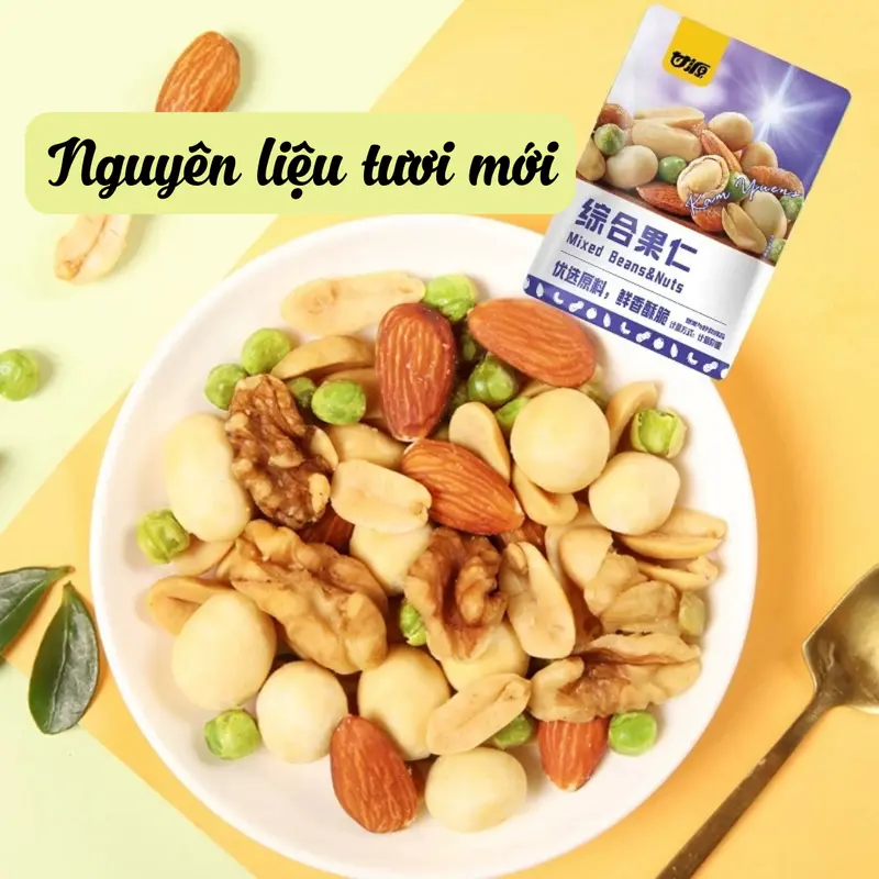 Gói hạt mix dinh dưỡng tổng hợp nhiều hương vị sấy giòn, đồ ăn vặt Snack - Food 2