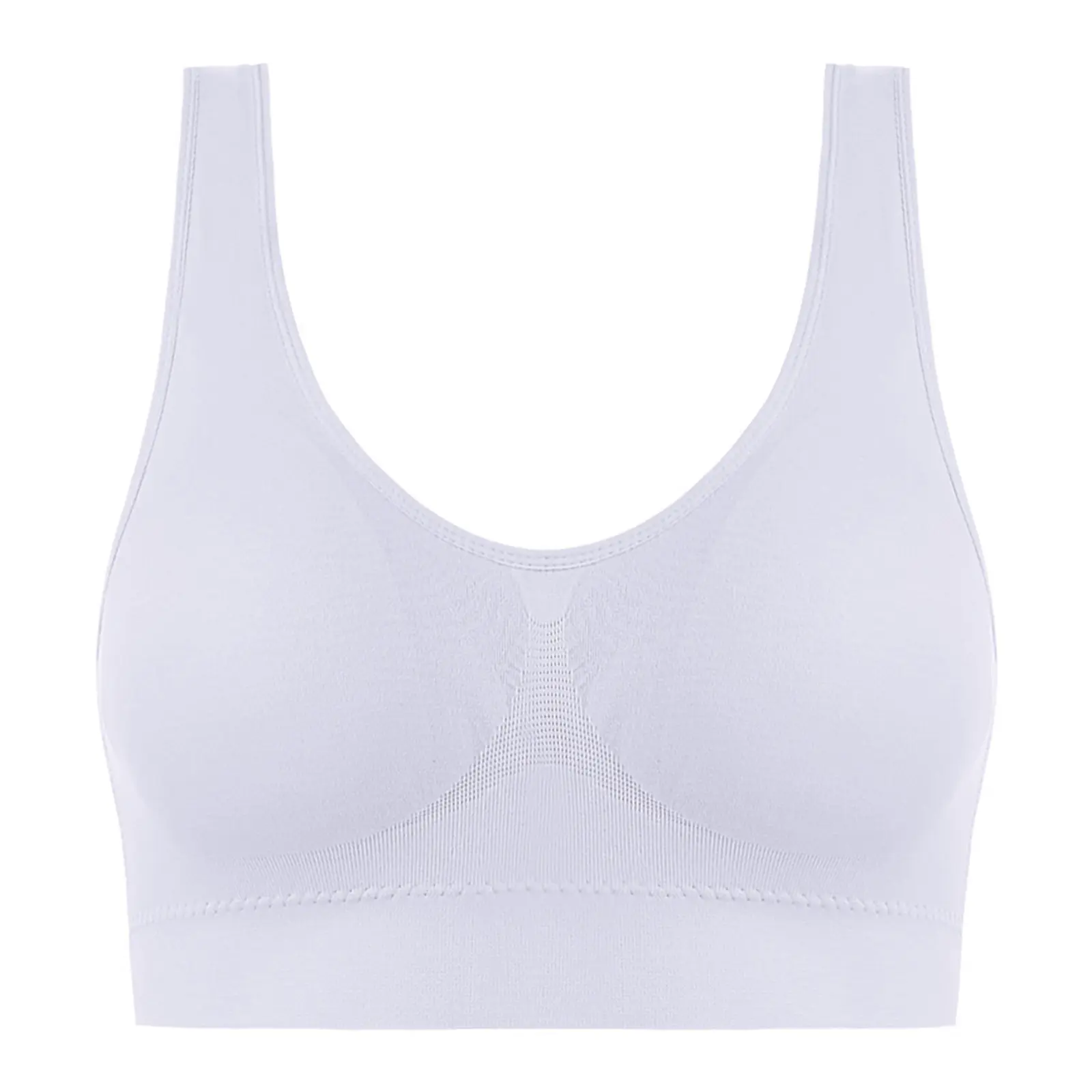 Sports Bras for Women Trendy Beautiful Back Exercise Chest Gathered with Chest Pad Yoga Bra Vest