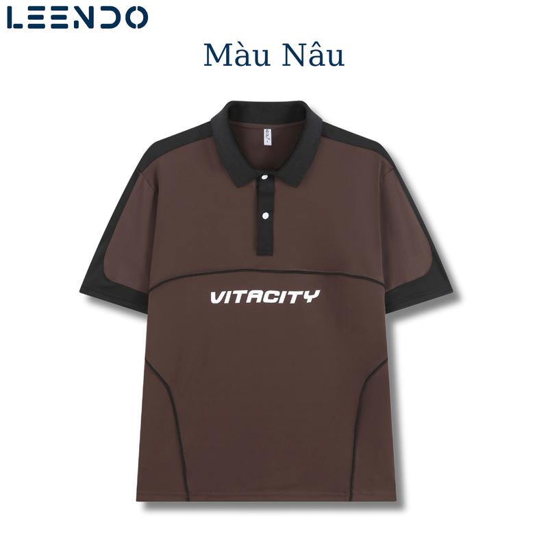 Product Introduction of [PLD01] Áo Polo Phối VITACITY Unisex Nam Nữ Oversize, Raglan Polo 5
