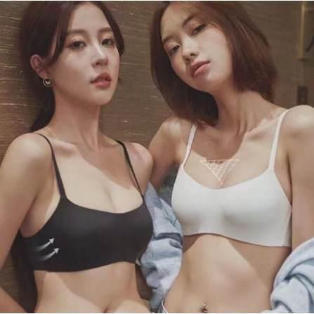 No wire bra Seamless bra Single layer thin bra No wire No padding 0