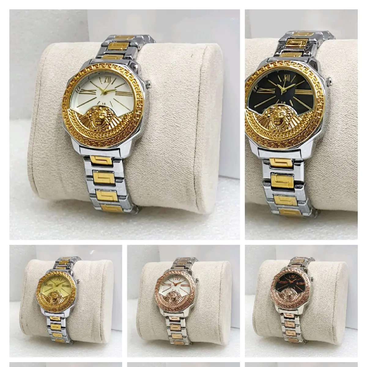 JAM TANGAN WANITA FASHION DIAMETER 3.3CM RANTAI