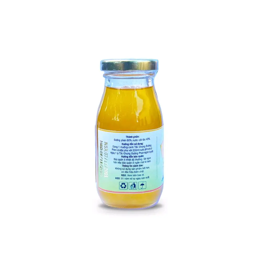 Tắc Chưng Đường Phèn 200 ml