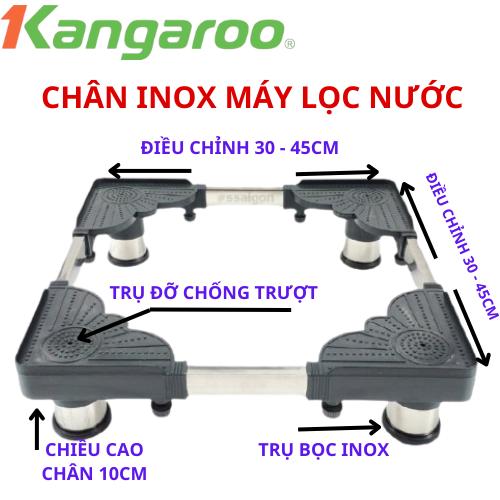 Chân Đế INOX Dùng Cho Máy Lọc Nước Và Cây Nóng Lạnh - karofi - kangaroo , sunhouse , daikiosan , korihome , hòa phát....