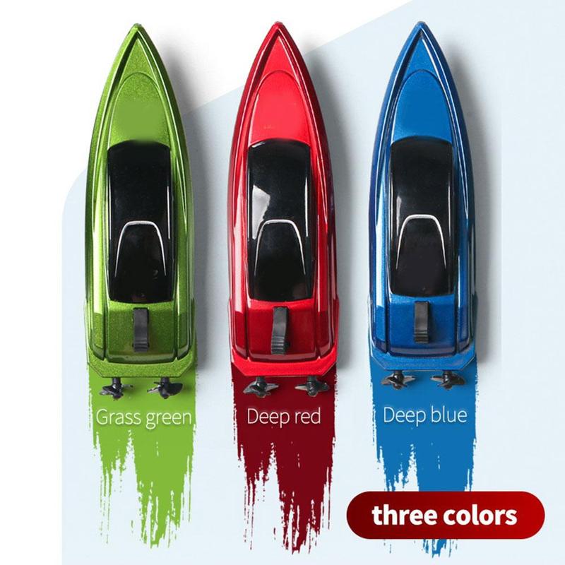 Product Introduction of Remote Control Ship Rc Boat Pool Toy LED Light Waterproof Control High Control Boat Speed Party A8A2 41