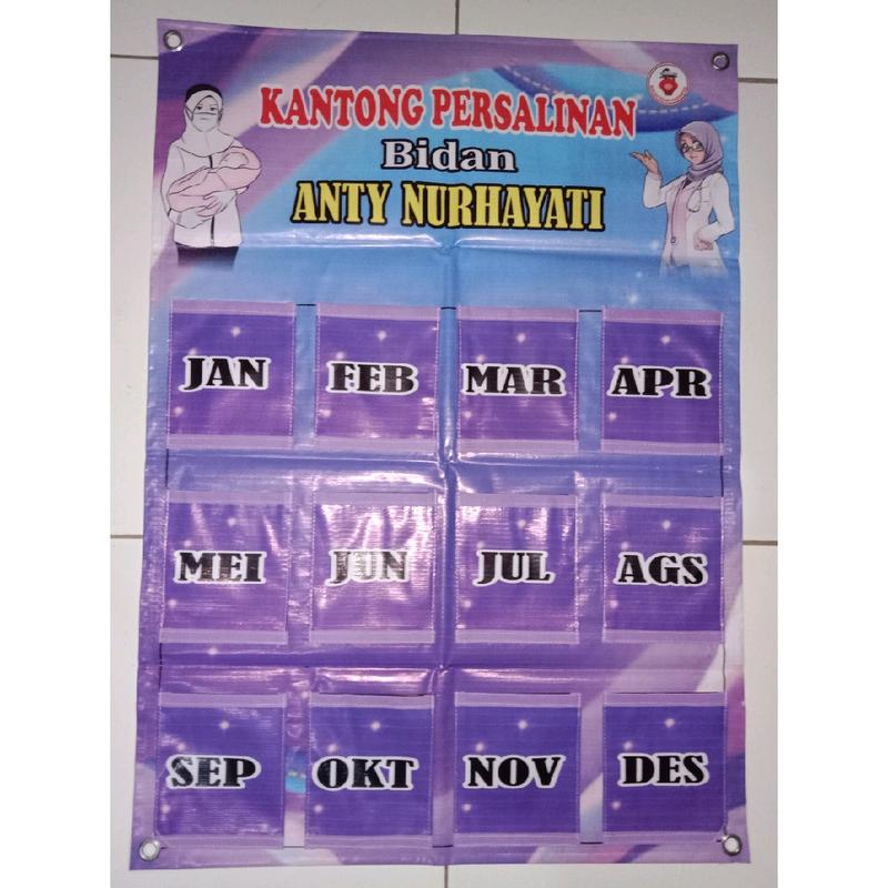 Kantong Persalinan Bidan Ukuran 50x70 Custom Logo 7
