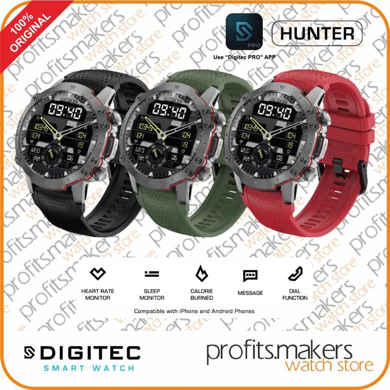 DIGITEC DG SW HUNTER / DG-SW-HUNTER Smart Watch Smartwatch ORIGINAL 0