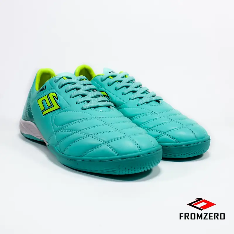 Fromzero - Sepatu Futsal Starkia Revolted IN Aqua Stabilo 3