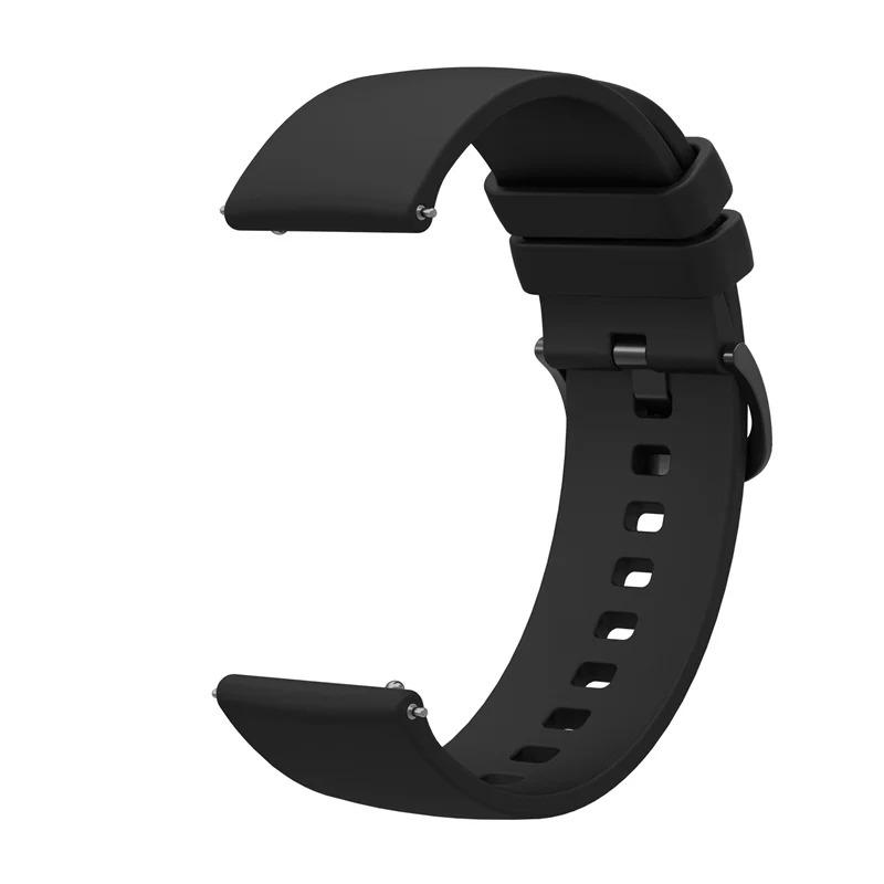 Product Introduction of 18mm/20mm/22mm Watch Band For Amazfit GTS/2/2e/GTS2 Mini/GTR 3/Pro/47mm/GTR2/2e/strata 2/3 Sport Silicone Bracelet Amazfit Bip 8