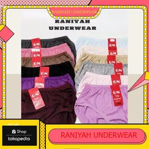 Celana Dalam Wanita Golden Nick 937 & 939 - Setengah Lusin - Katun Remaja Motif Maxi Lembut High - Dewasa - Muda, Nyaman