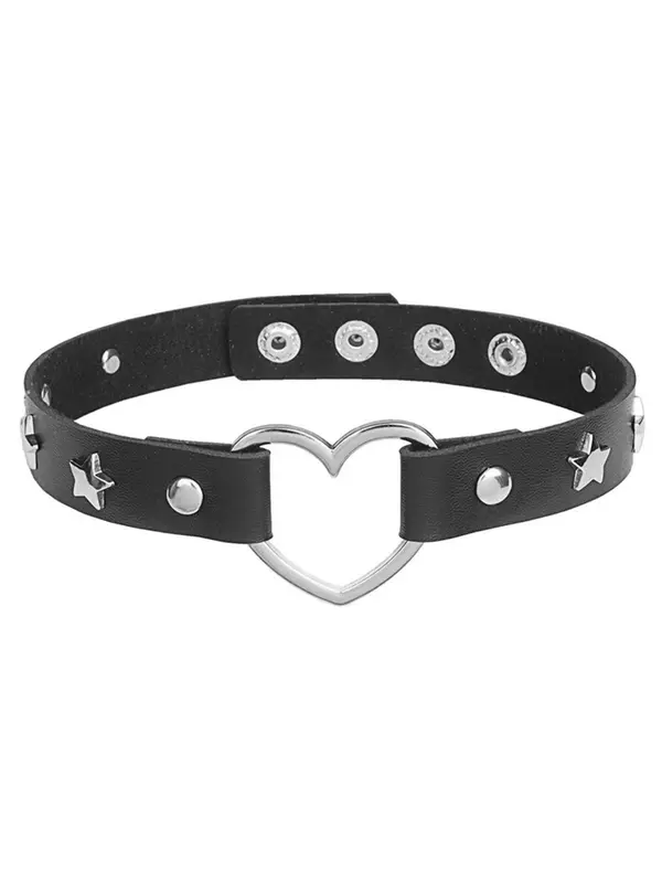 Punk Gothic Style Butterfly & Spider Design Choker, Fashionable PU Leather Choker for Women & Men, Trendy All-match & Exquisite Jewelry for Birthday Gift 8