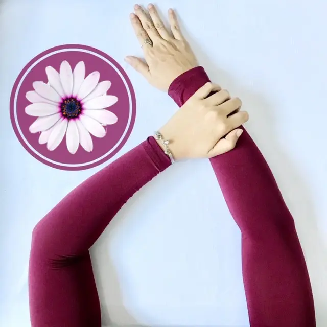 Handsock Jempol Murah Spandek #grosir manset#manset sport Panjang Polos Muslim Tangan 1