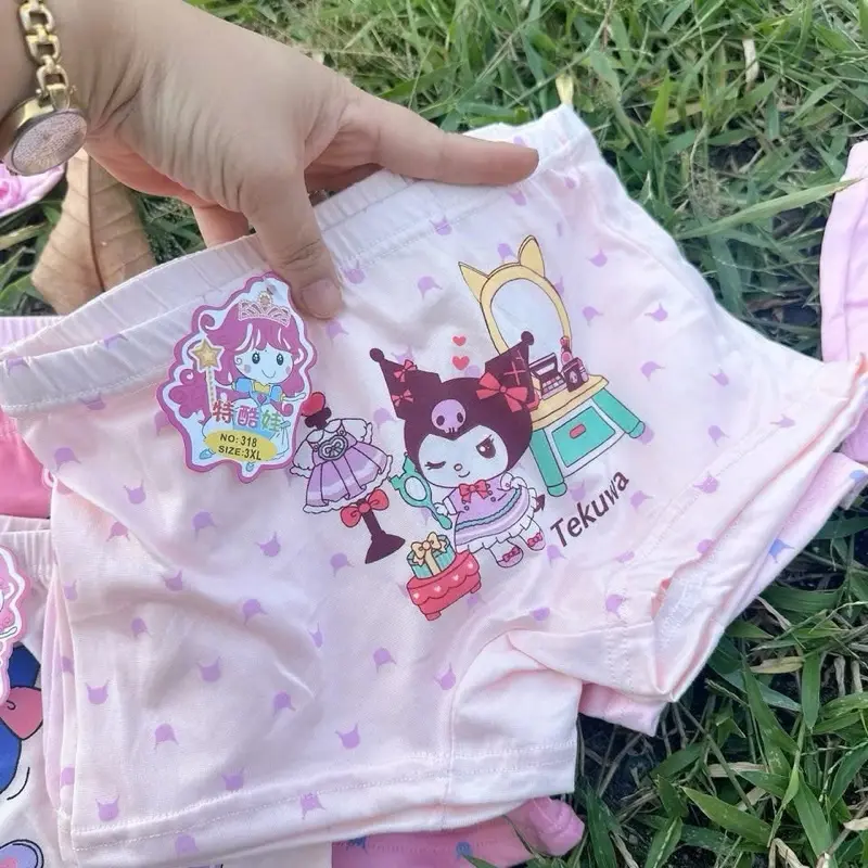 10 Quần chip đùi cho bé gái ( 10-30kg ) Chất coton, Co dãn, Hoạ tiết dễ thương cho bé gái . 2