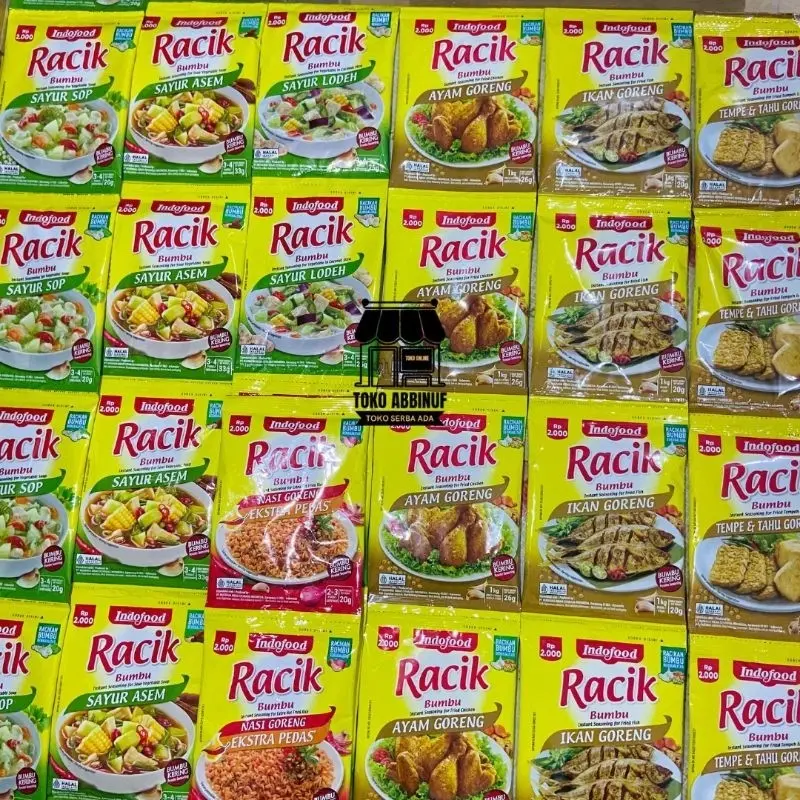 10 PCS - BUMBU RACIK INDOFOOD 1 RENCENG
