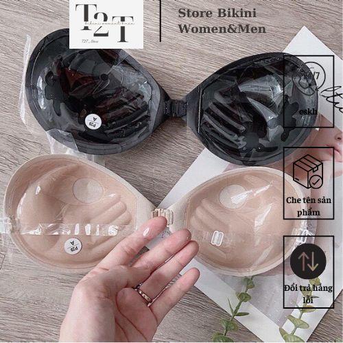 Áo dán ngực cài trước siêu độn - Miếng dán ngực tạo khe quyến rũ, dính siêu chắc tăng kèm dây trong