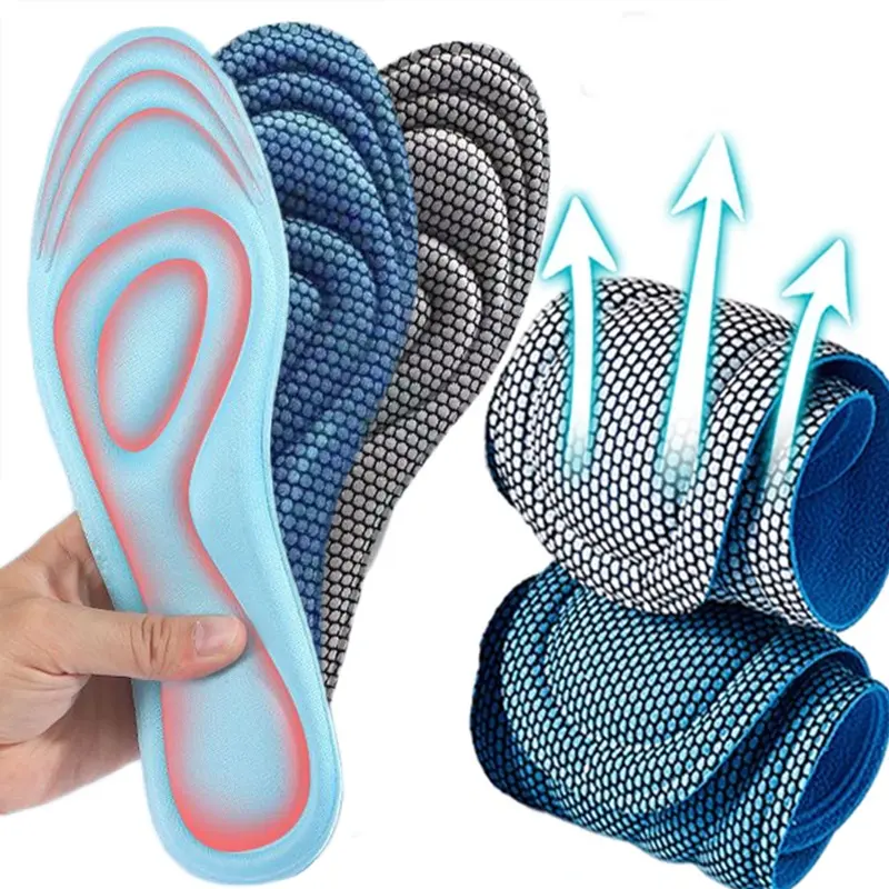 Miếng Lót Giày Thể Thao, Đế Mềm, Miếng Lót Xốp, Dành Cho Nam Và Nữ, Cỡ 35-46 2