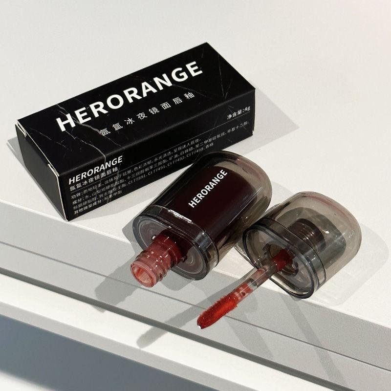 Product Introduction of [Hàng mới về) Son Bóng HERORANGE Chống Thâm Nước Lâu Trơi Dương Ẩm Màu Sắc Thời Trang Nữ 2