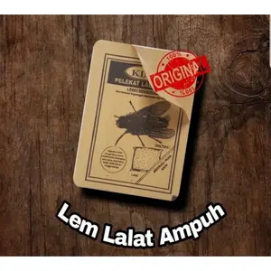 (OP) LEM LALAT KERTAS ISI 10 LEMBAR (1PACK) PERANGKAP PENGUSIR/PENGHILANG/PELEKAT LALAT KIMO/PAGODA MURAH